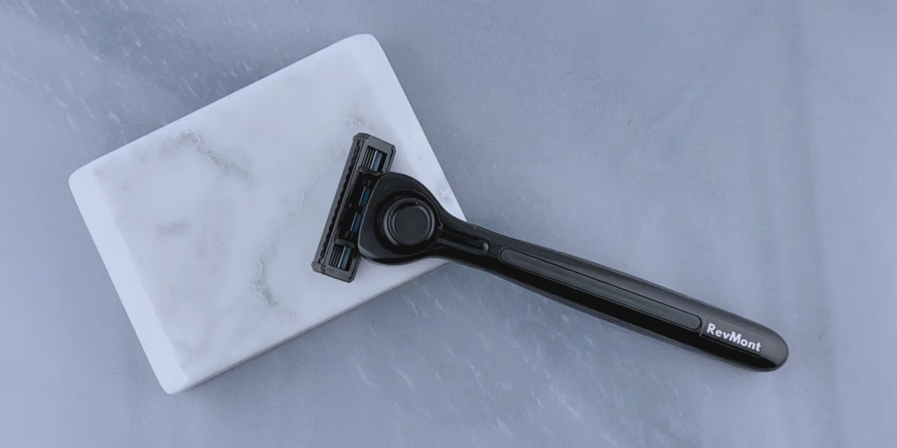 Z5 Razor and Tapping Stone Protecting Countertop