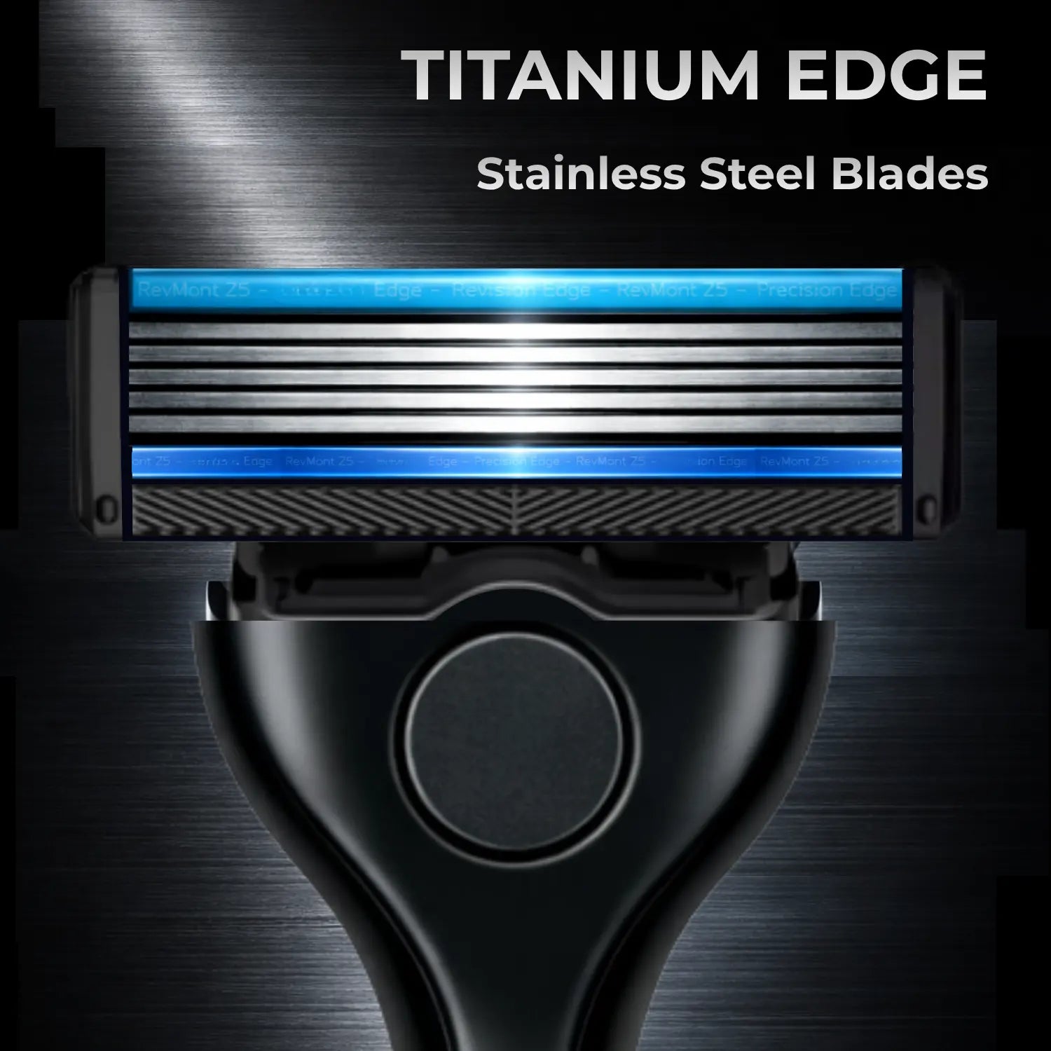Z5 Shaving Razor Highlighting Titanium Edge