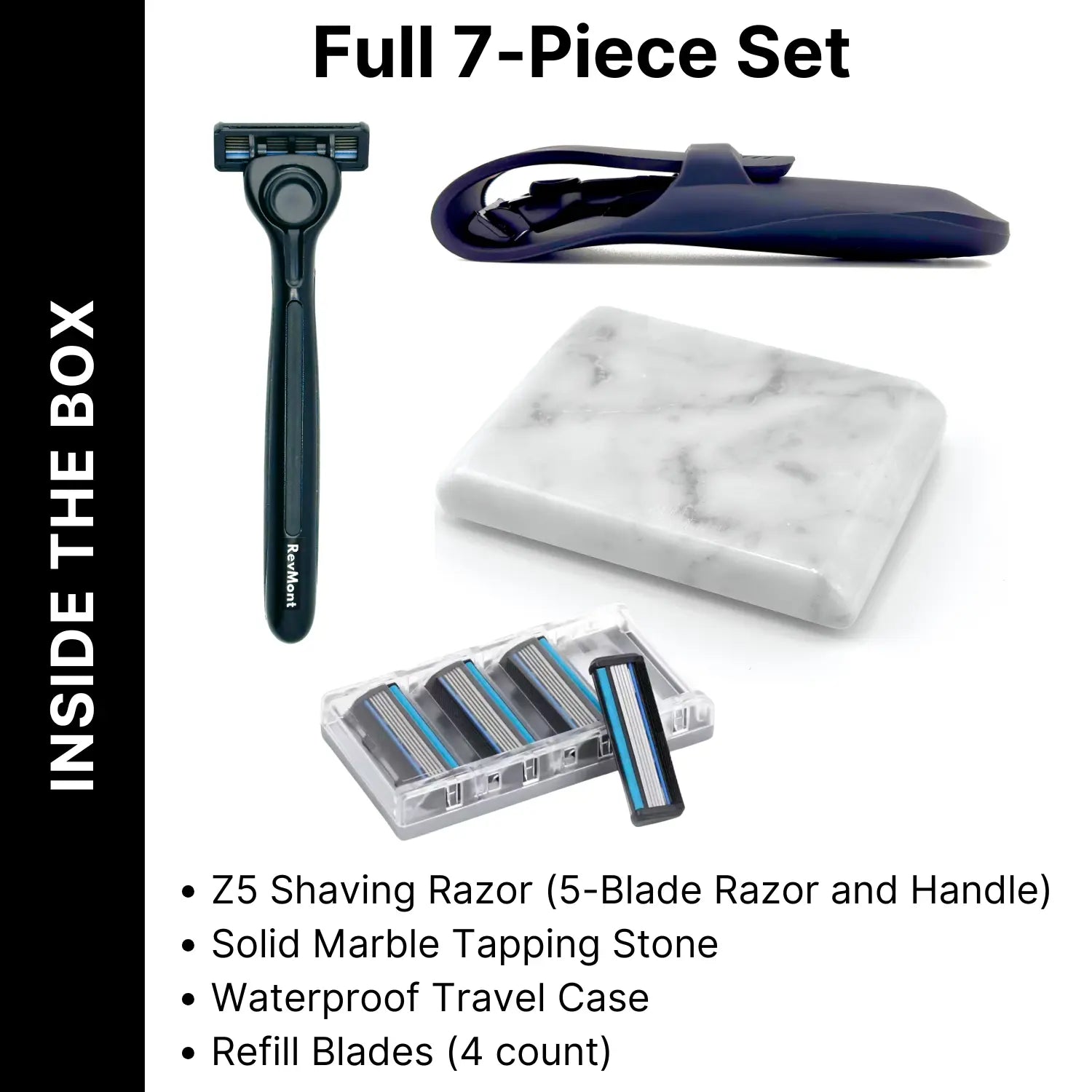 Tapstone Razor Set Contents